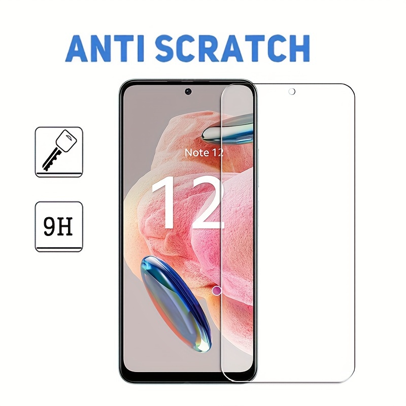 cristal templado 9H para Xiaomi redmi note 12 pro protector pantalla