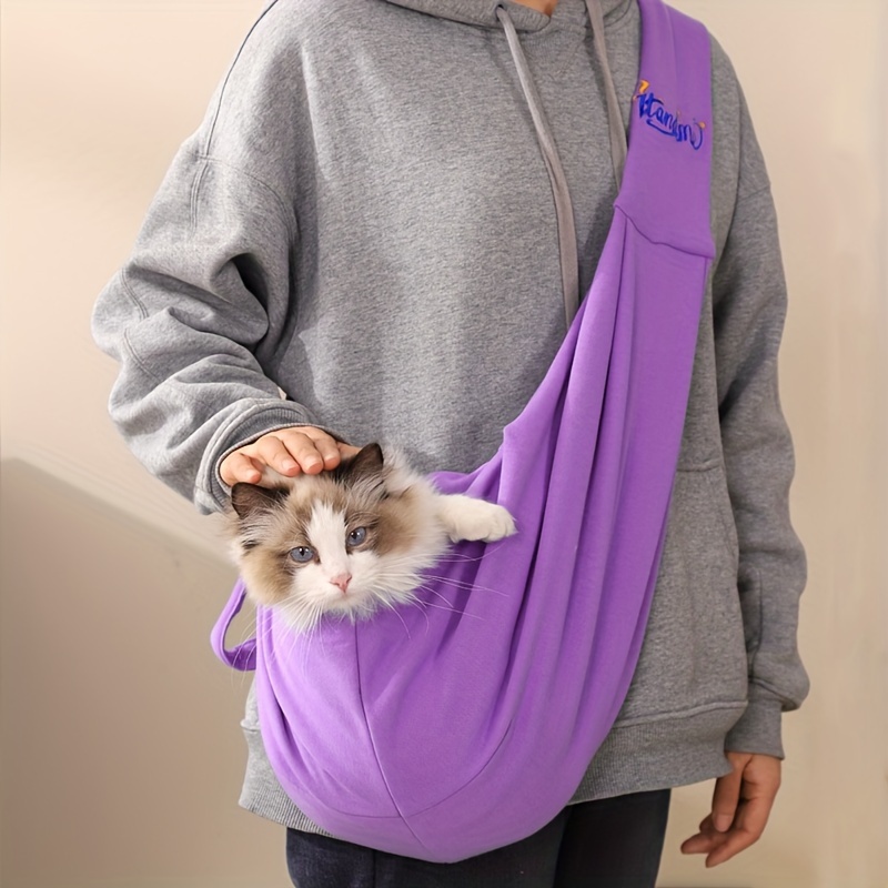 Breathable Dog Carrier Bag For Small Dogs And Cats - Temu