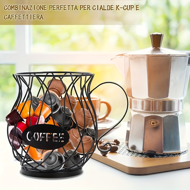 Café Fácil - Porta Cápsula Acrílico de Gaveta - Compatível com Cápsulas  Nespresso® - Preto - 35 un.