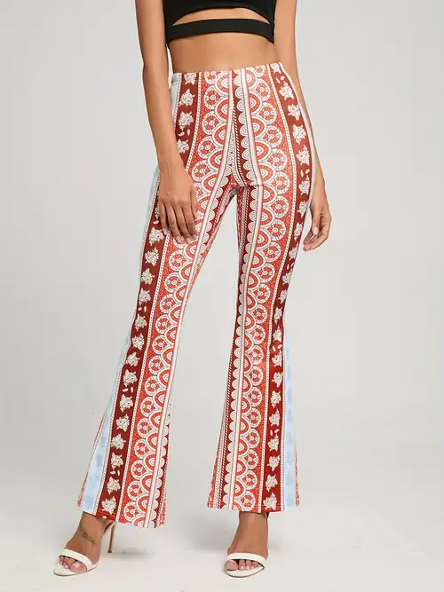 Boho Pants Flare - Temu