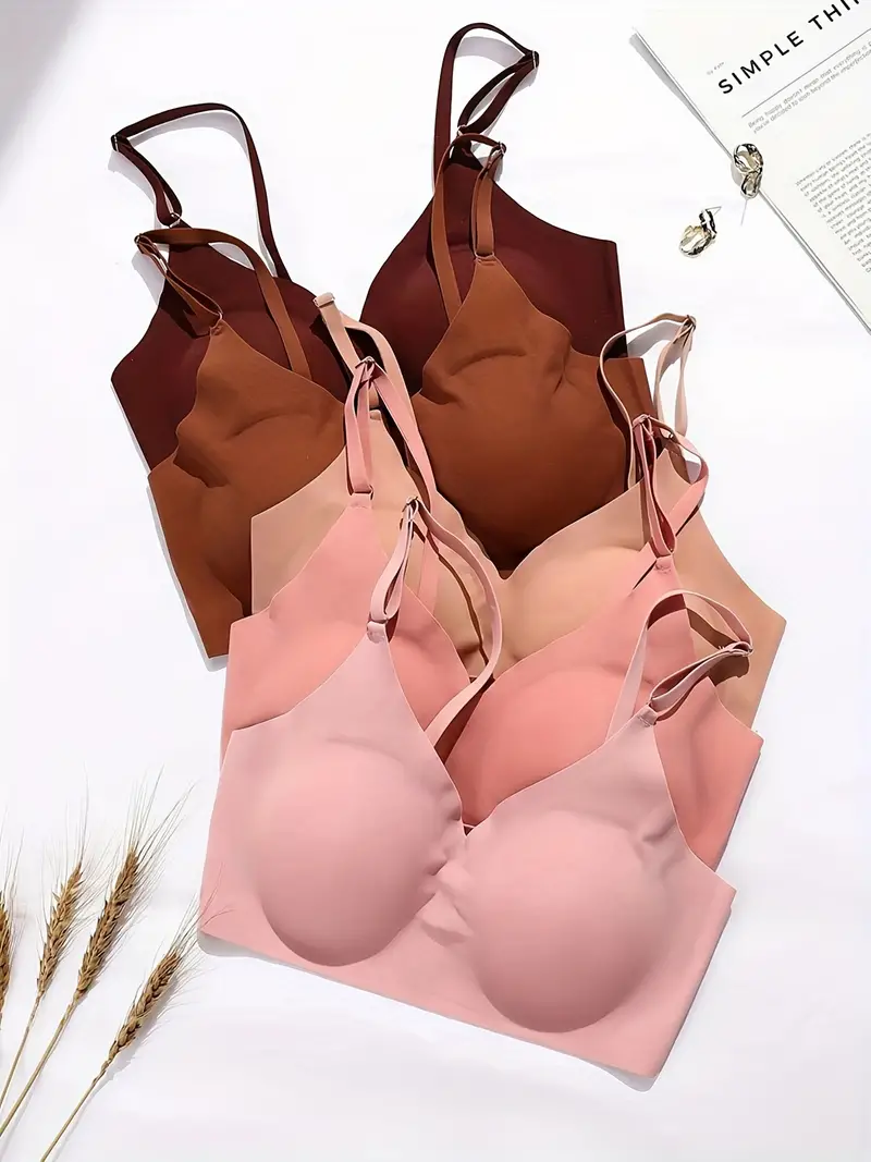Brabalas Wireless Bras for Women, Extremely Comfortable Seamless