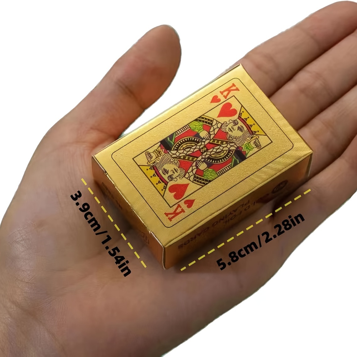 8 Set Super Mini Playing Cards Miniture Plastic Coated Tiny Poker Card Deck