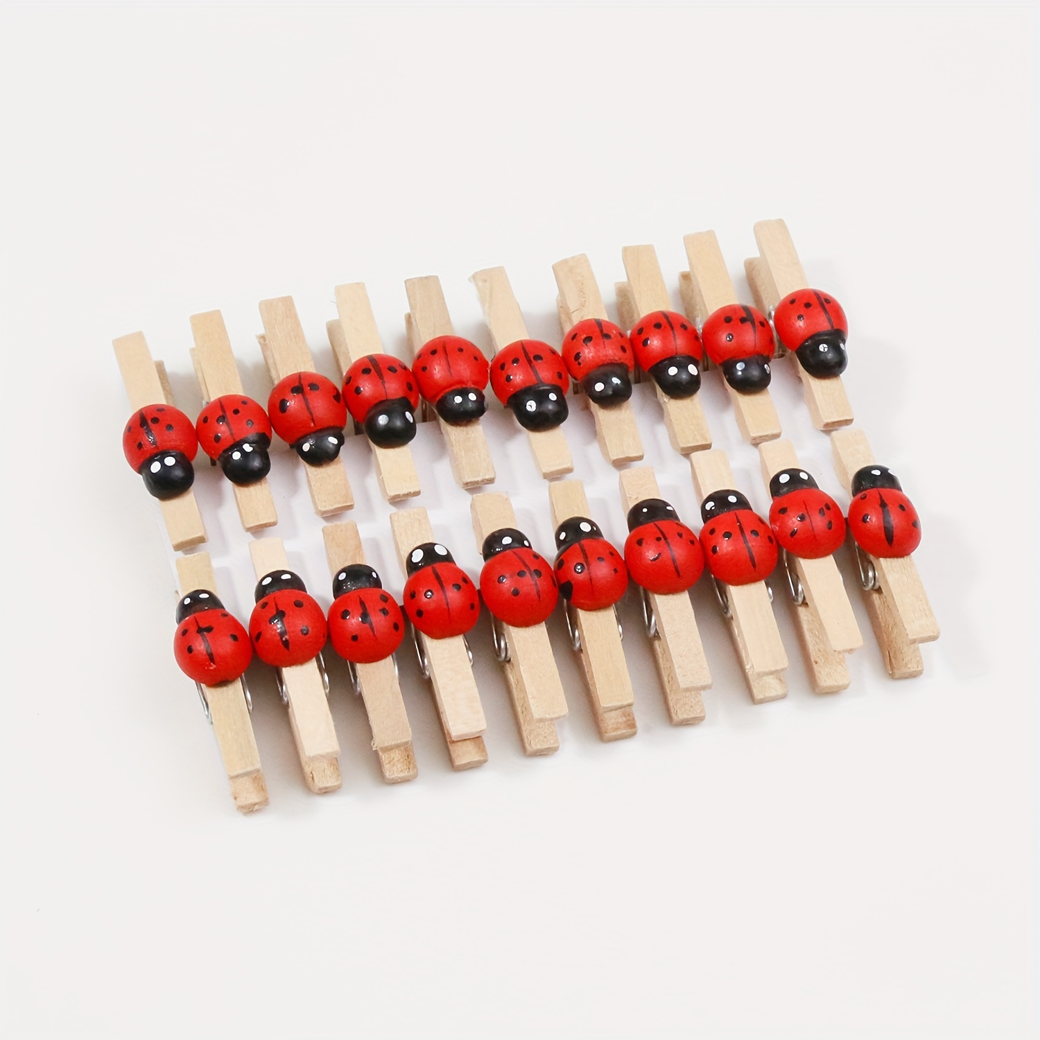 Mini Clothes Pins For Photo, Small Clothespins Natural Wooden Mini