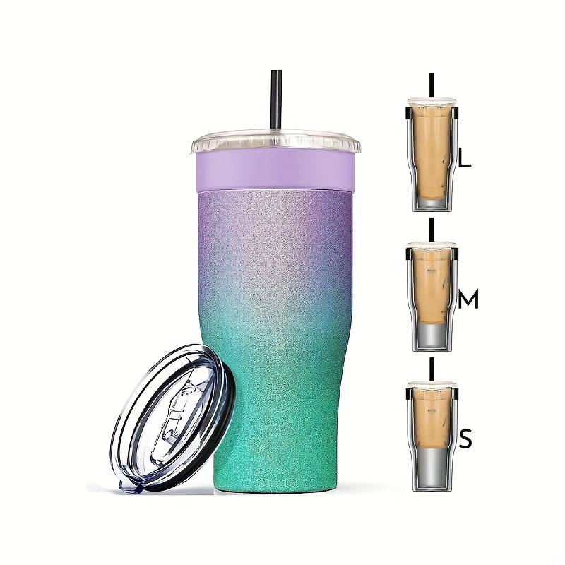 Plastic Cup Tumbler With Straw Gift 560ml Portable Resuable Candy Color  Creative 19oz Water Bottle 