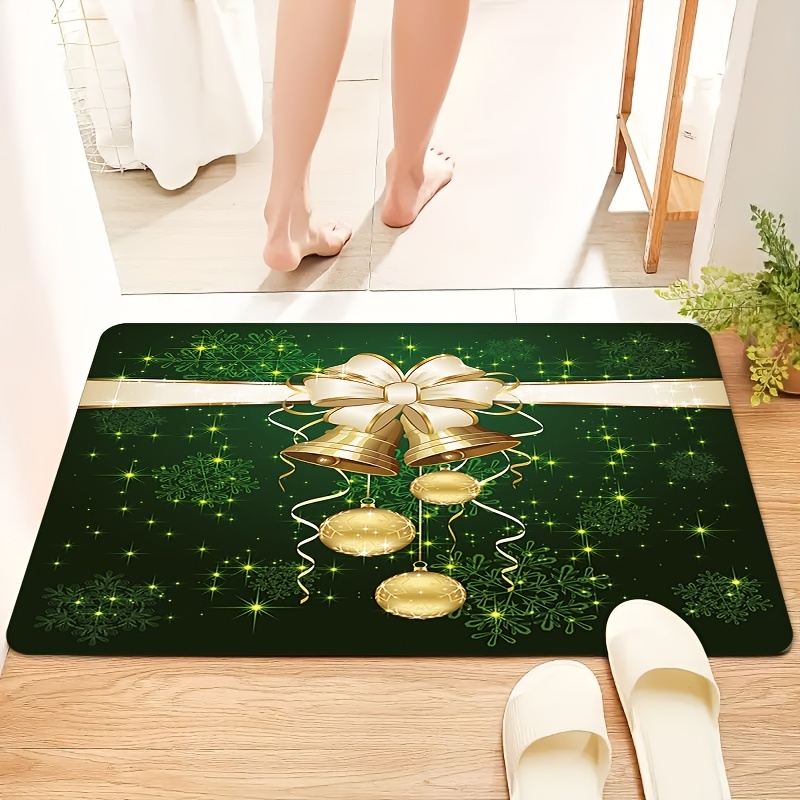 1 Tapis De Bain À Feuilles Vertes, Tapis De Salle De Bain En Velours Doux  Antidérapant, Tapis De Bain De Luxe, Tapis De Porte Lavable En Machine,  Paillassons, Baignoire, Décoration D'intérieur 