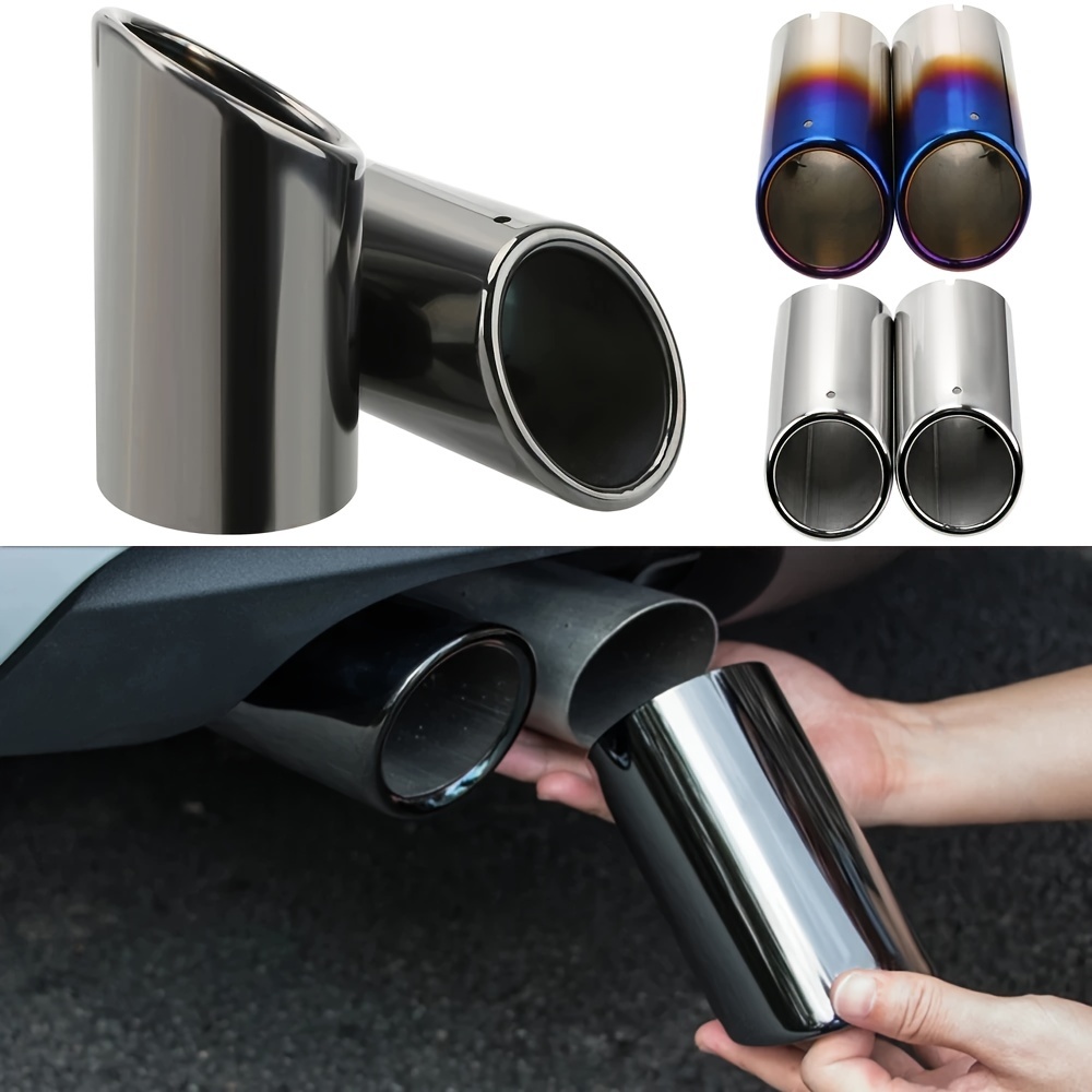 Car Styling Stainless Steel Exhaust Muffler Tip Pipe Auto Accessories For  Vw Jetta Mk6 1.4t Golf 6 Golf 7 Mk7 1.4t, Check Out Today's Deals Now