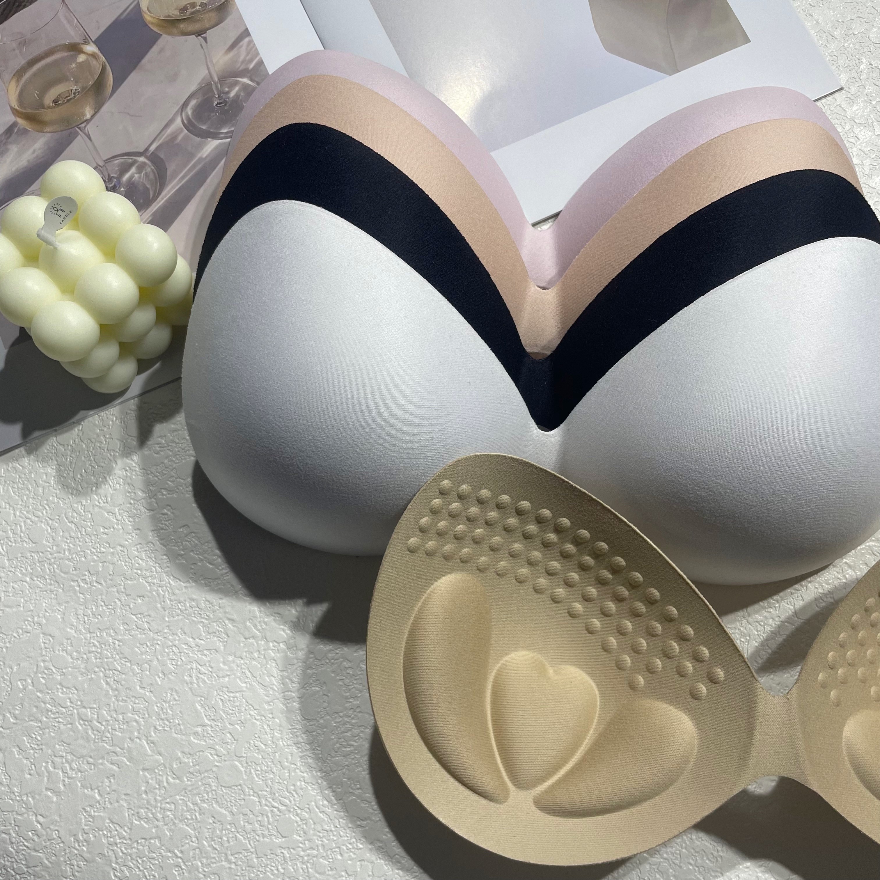 Women's Bra Pads Inserts Push Up Padding for Swimsuits,Sports Bras,& Tops  One Piece Sponge Insert