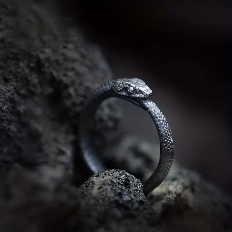 Men's Creative Snake Retro Ring Anniversary Gift