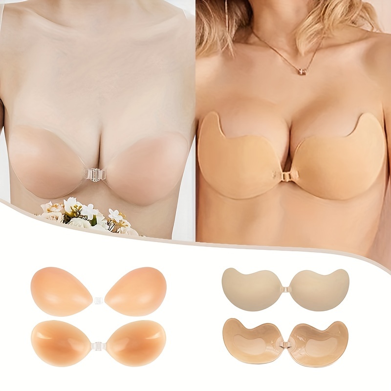 Tie Front Silicone Nipple Pasties Push Lift Invisible - Temu