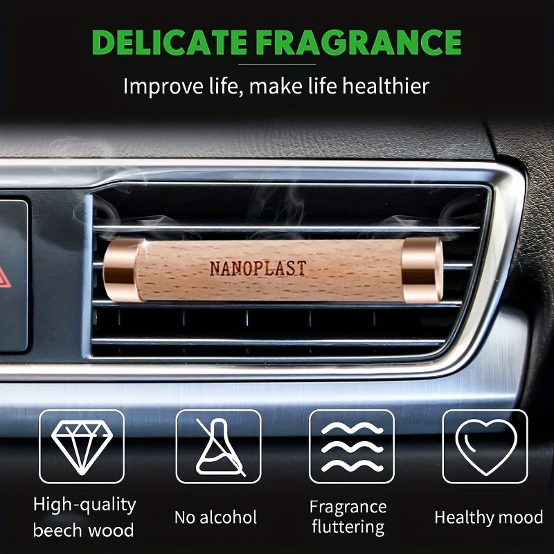 Wooden Essential Oil Diffuser Stick For Car Air Freshener - Temu