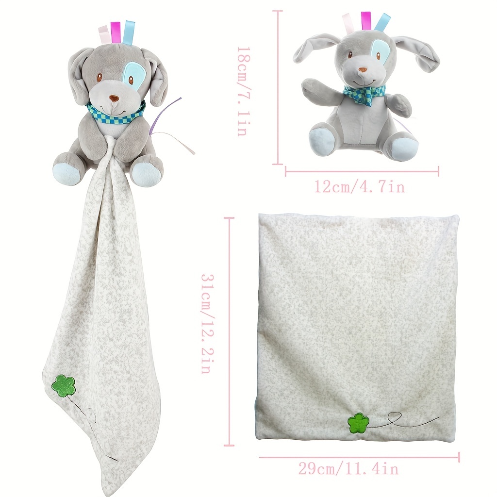 Soft Elephant Pacifier Doll for Newborns
