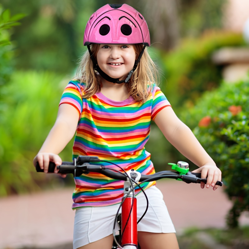 Casco De Bicicleta Para Niños 3 a 8 Años Verde