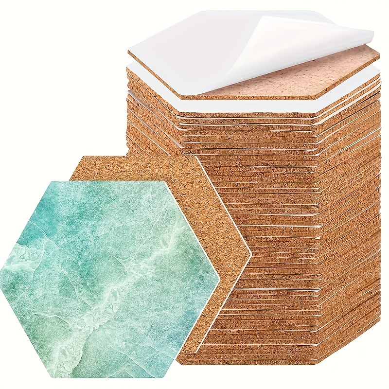 Cork Insulation Sheet Self adhesive For Coaster Wall - Temu