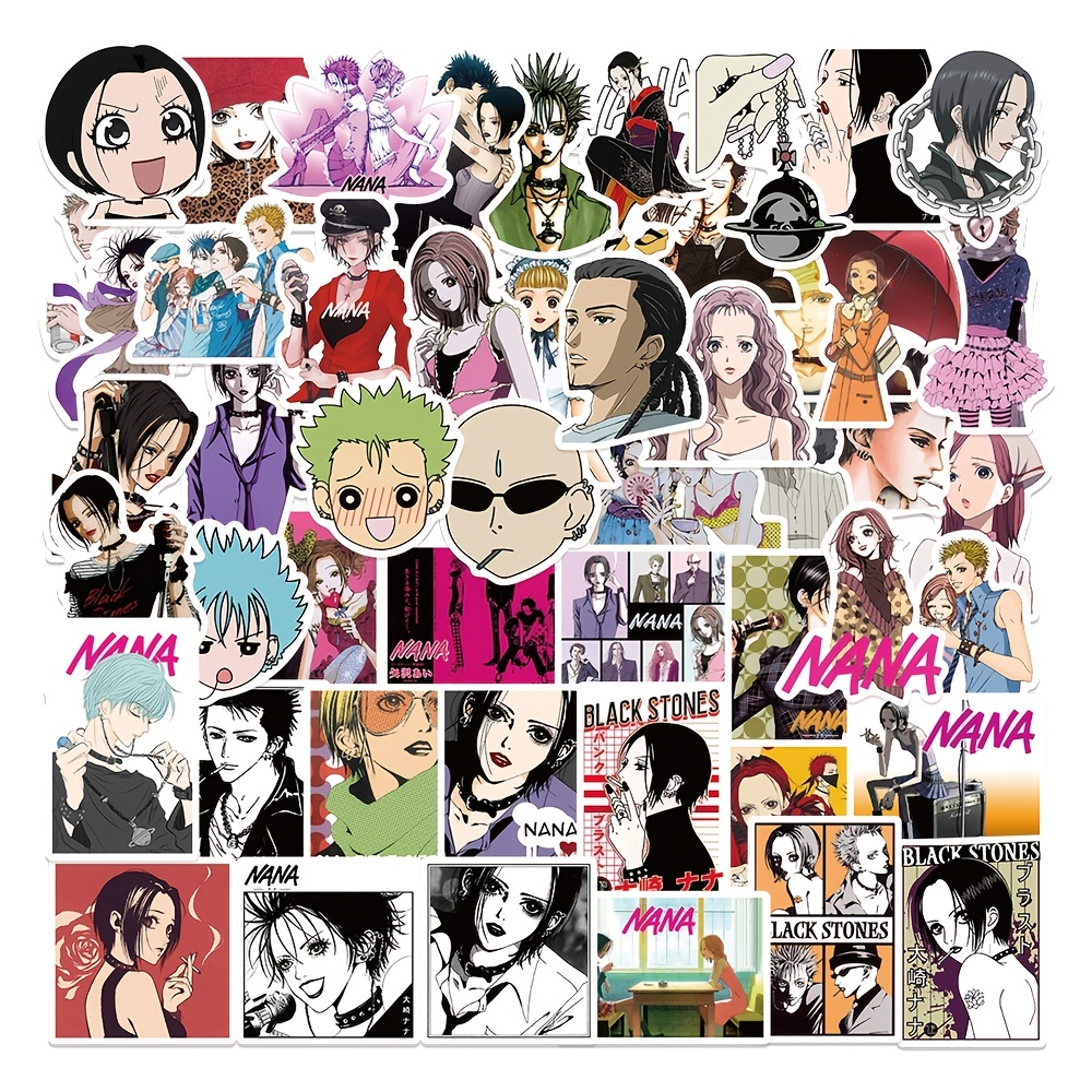 Anime Nana Doodle Stickers Personalized Self Adhesive - Temu