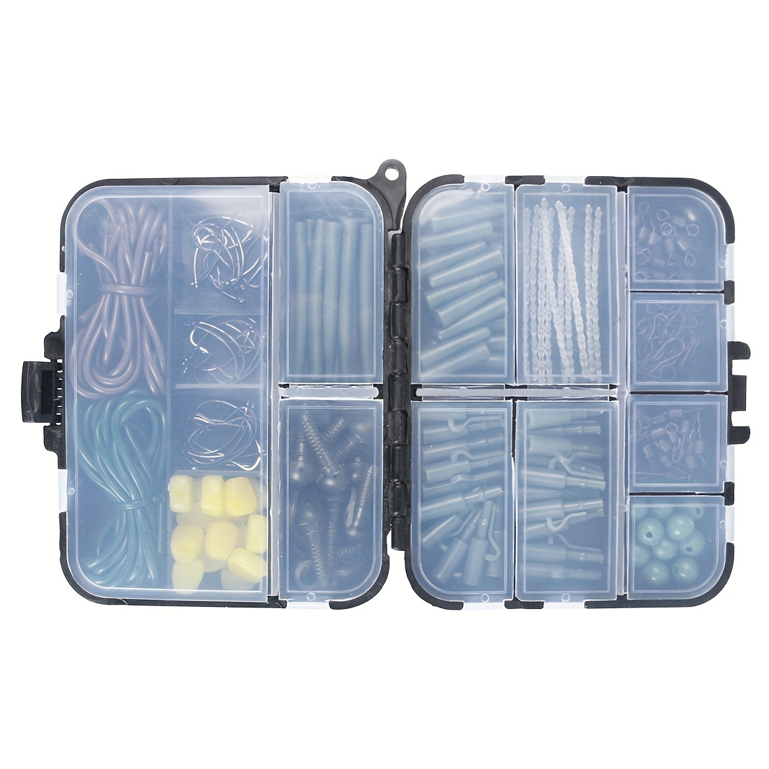 Complete Carp Fishing Tackle Kit Box With Hooks Soft Beads - Temu United  Kingdom