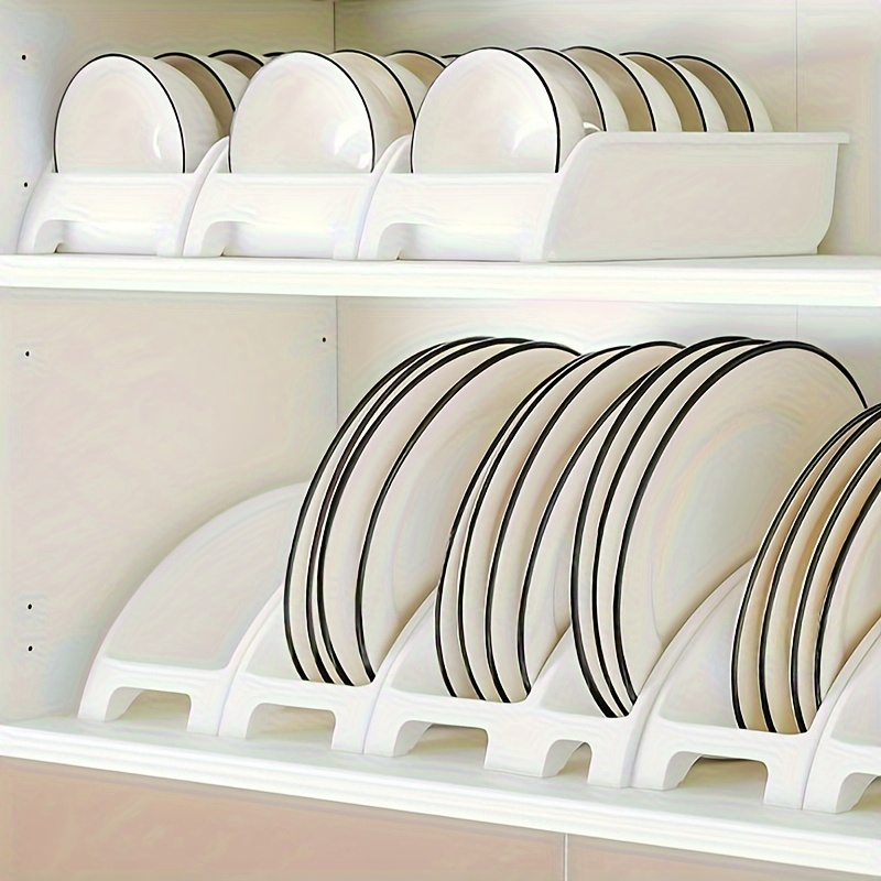 Kitchen Rack Plastic Dish Rack Drain Storage Rack Plate Dish Rack Cupboard