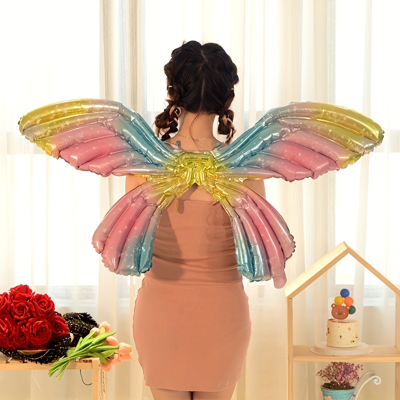 Butterfly Craze Girls' Fairy, Angel or Butterfly Wings Costume Accessories  for Parties Colors: Blue, Green, Pink, Purple