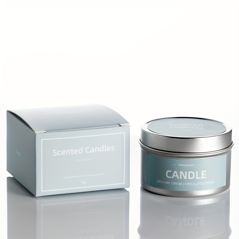 Handmade Scented Candle Soy Wax Candle Tin Can Scented - Temu
