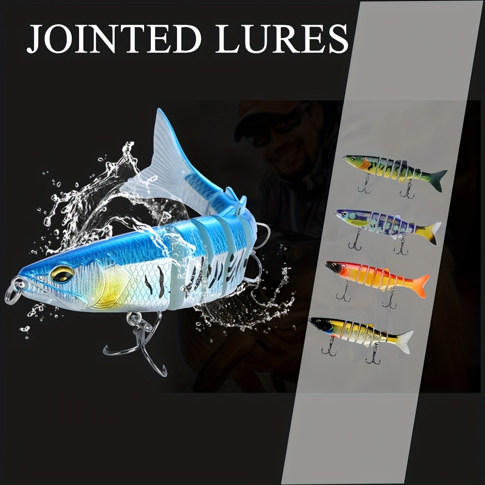 Lifelike Slow Sinking Bionic Hard Lures Bass Fishing - Temu