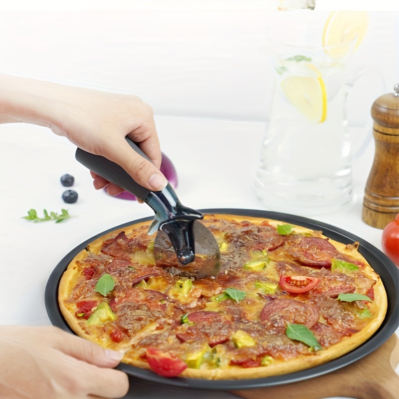 Handook Pizza Crisper Pan, Carbon Steel, Non-Stick, Tray Pizza
