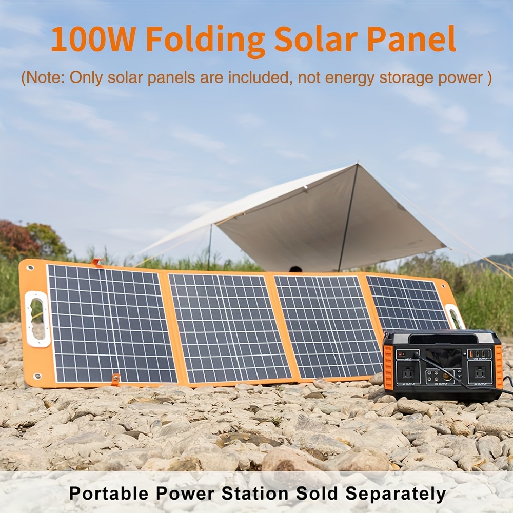 Panel Solar Plegable Usb Portátil Paneles Solares Plegables - Temu