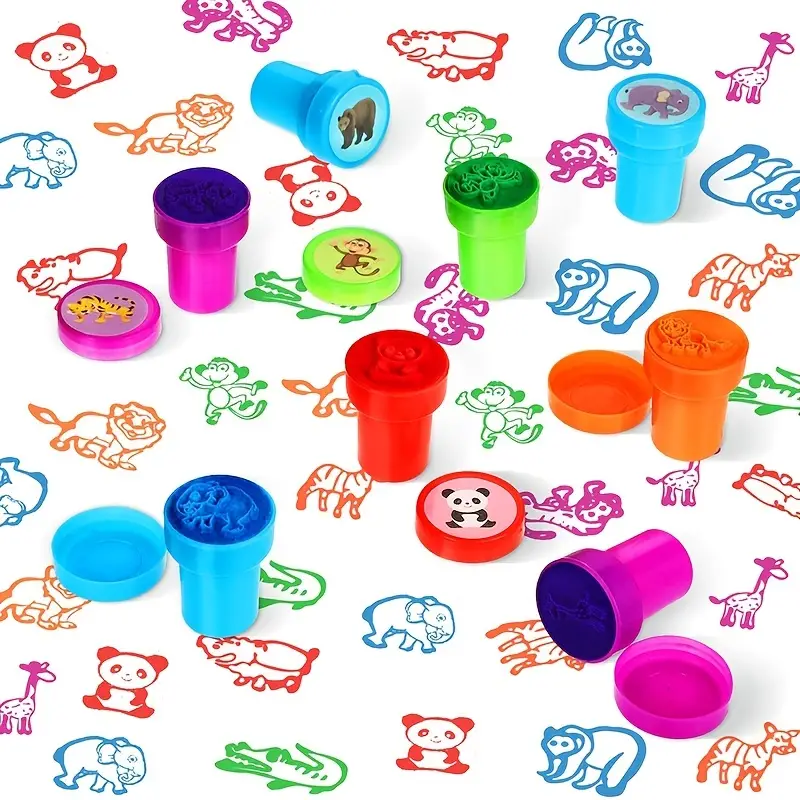 Assorted Stamps For Kids Self ink Stamps Children Toy Stamps - Temu United  Kingdom