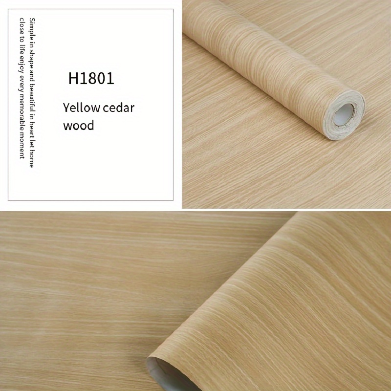 Self Adhesive Wallpaper Imitation Wood Grain Contact Paper Temu New Zealand 2756