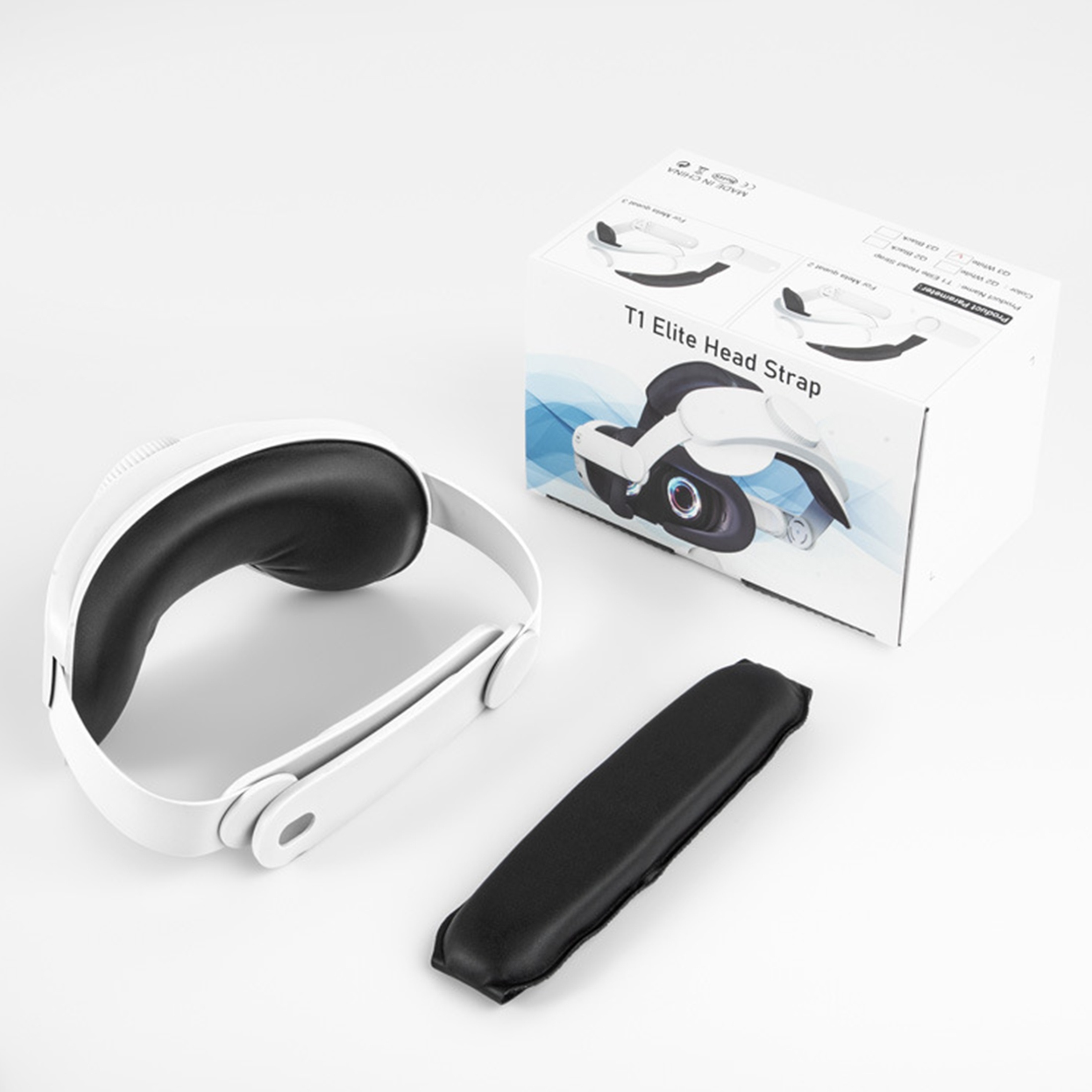 MOJOXR Comfort Head Strap Accesorios compatibles con Oculus/Meta Quest 3 Quest  2, correa Elite ajustable