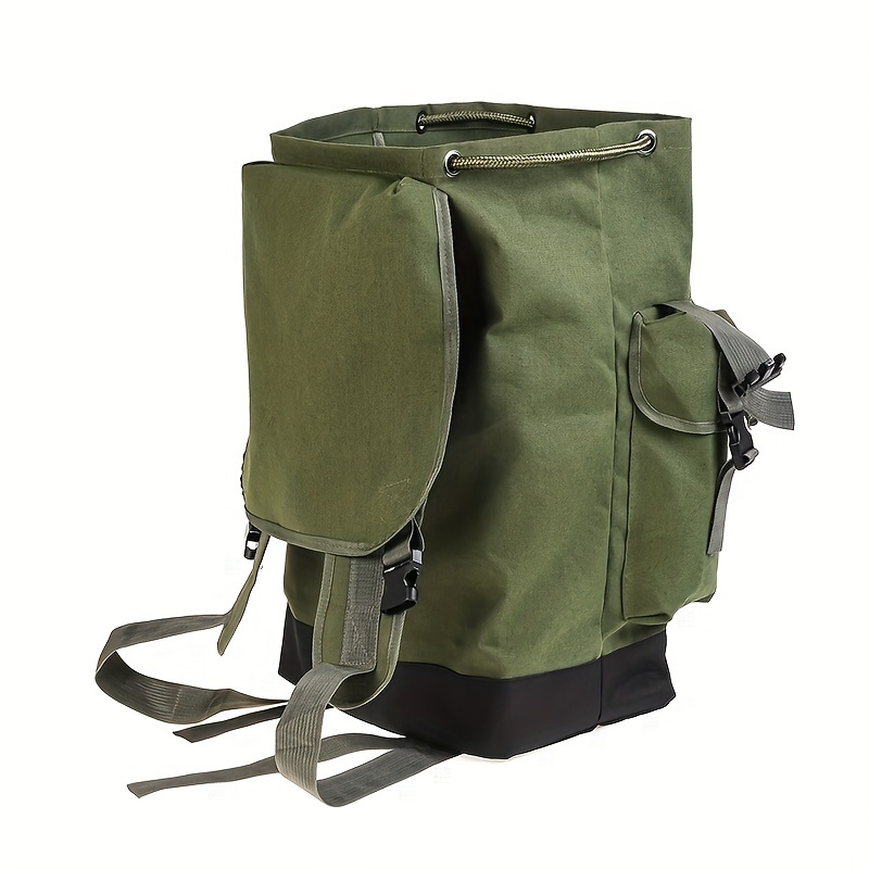 Outdoor Fishing Bag, Green Portable Fishing Reel Tackle Bag For Camping