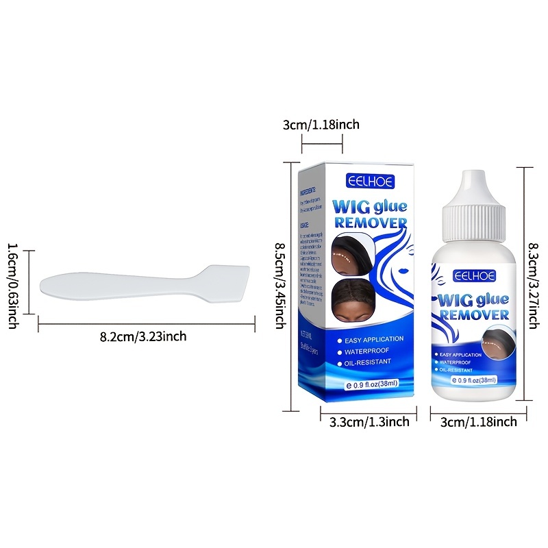 1 Set Of Wig Glue, Hair Replacement Adhesive Invisible Bonding Glue, Light  Hold For Poly And Lace Hairpiece, Wig, Toupee