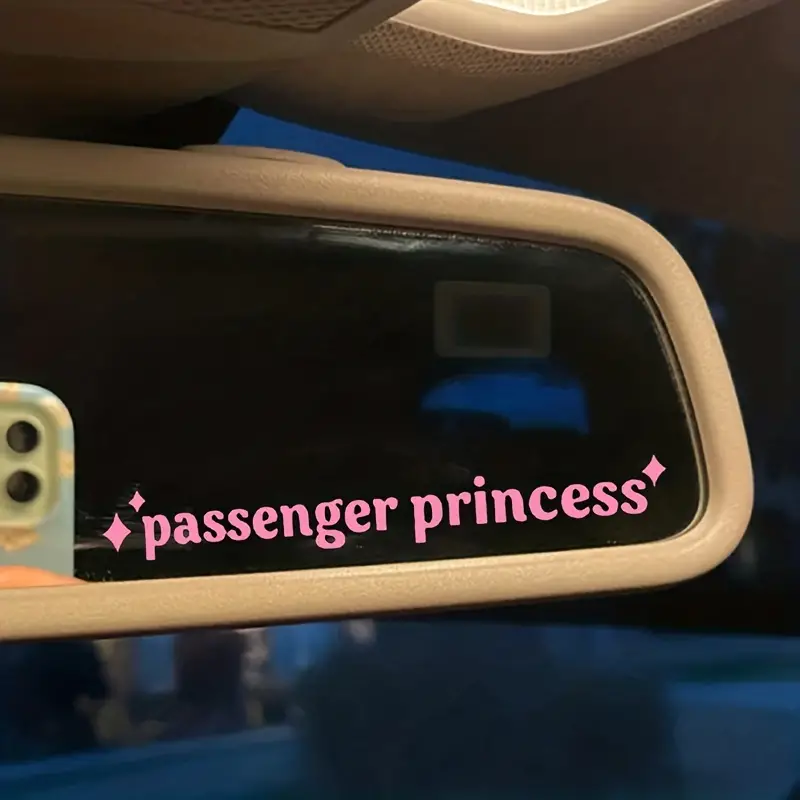 Passagier Prinzessin Aufkleber Auto Spiegel Aufkleber 1 - Temu Austria