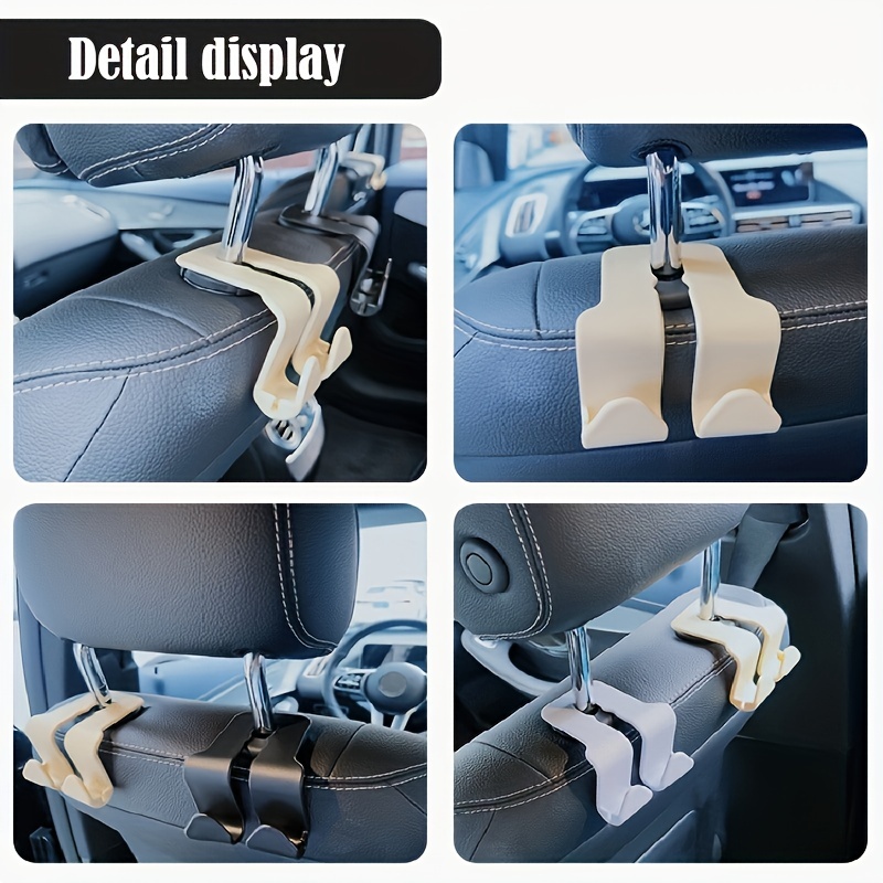 Car Seat Back Hidden Hook Car Multifunctional Rear Car - Temu