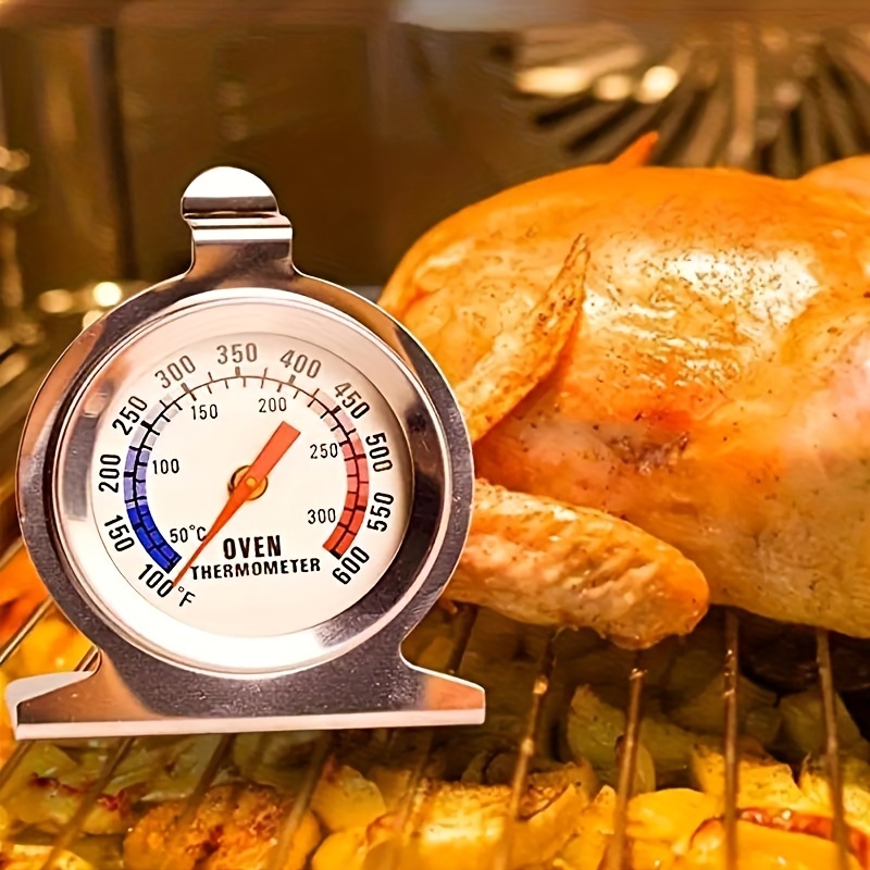 Stainless Steel Bbq Smoker Grill Thermometer Temperature Gauge 50-800  Degrees Fahrenheit 10-400 Degrees Celsius - Temu