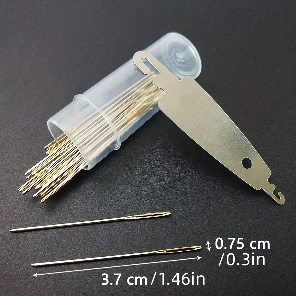 Household Hand Sewing Needle Golden tailed Embroidery Needle - Temu