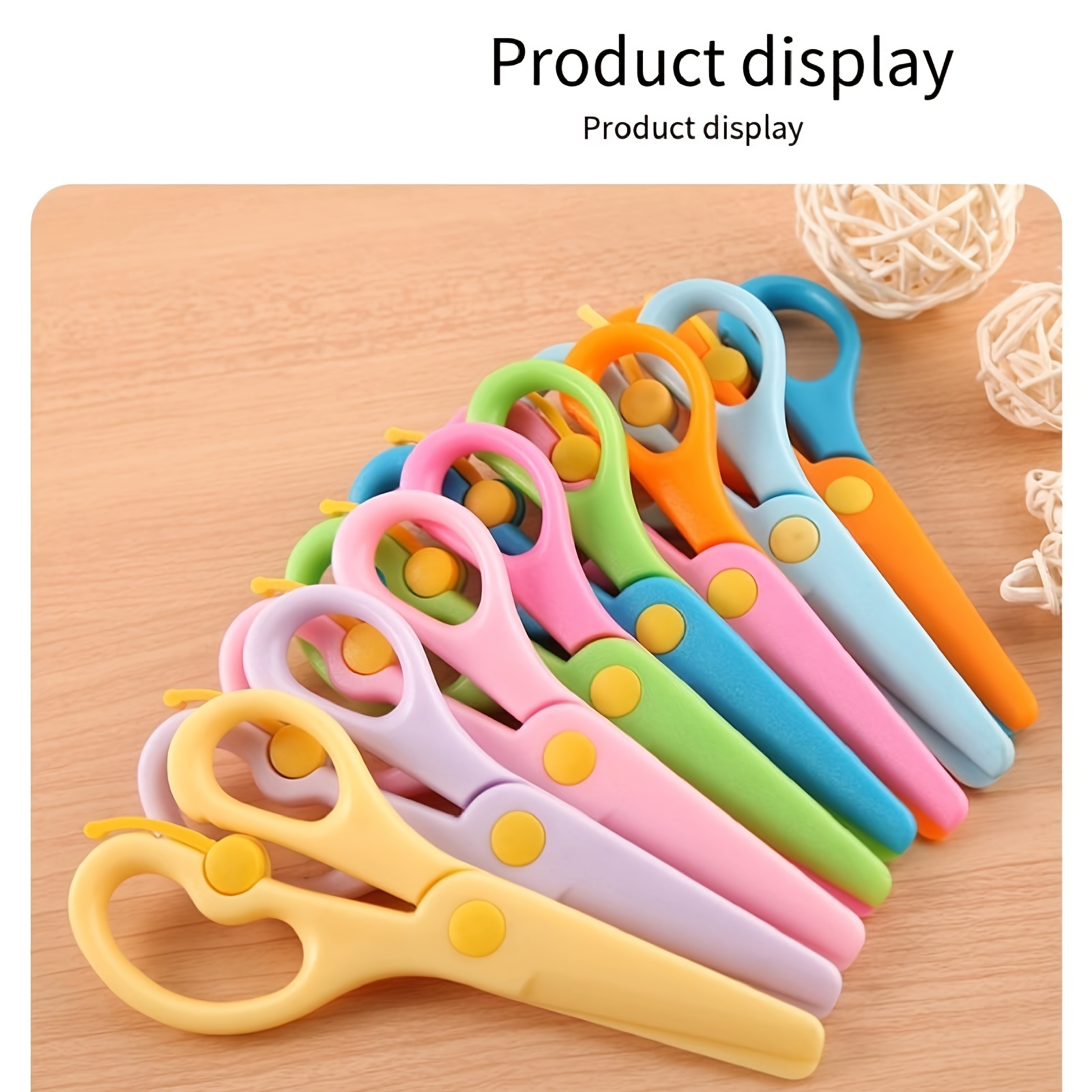 Preschool Training Scissors Students Scissors Safety - Temu