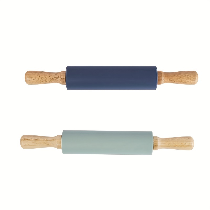 Silicone Rolling Pin Set Non stick Rolling Pin Silicone - Temu