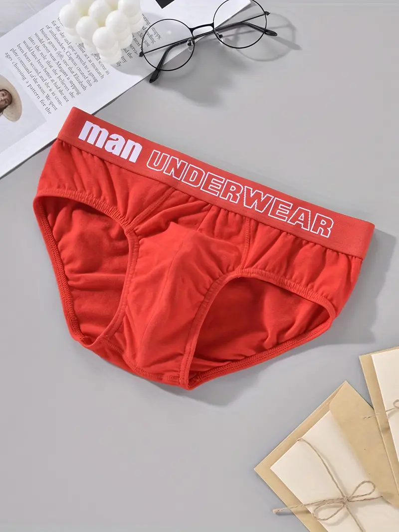 Men's Stretch Underwear Cotton Brief Underpants - Temu Canada