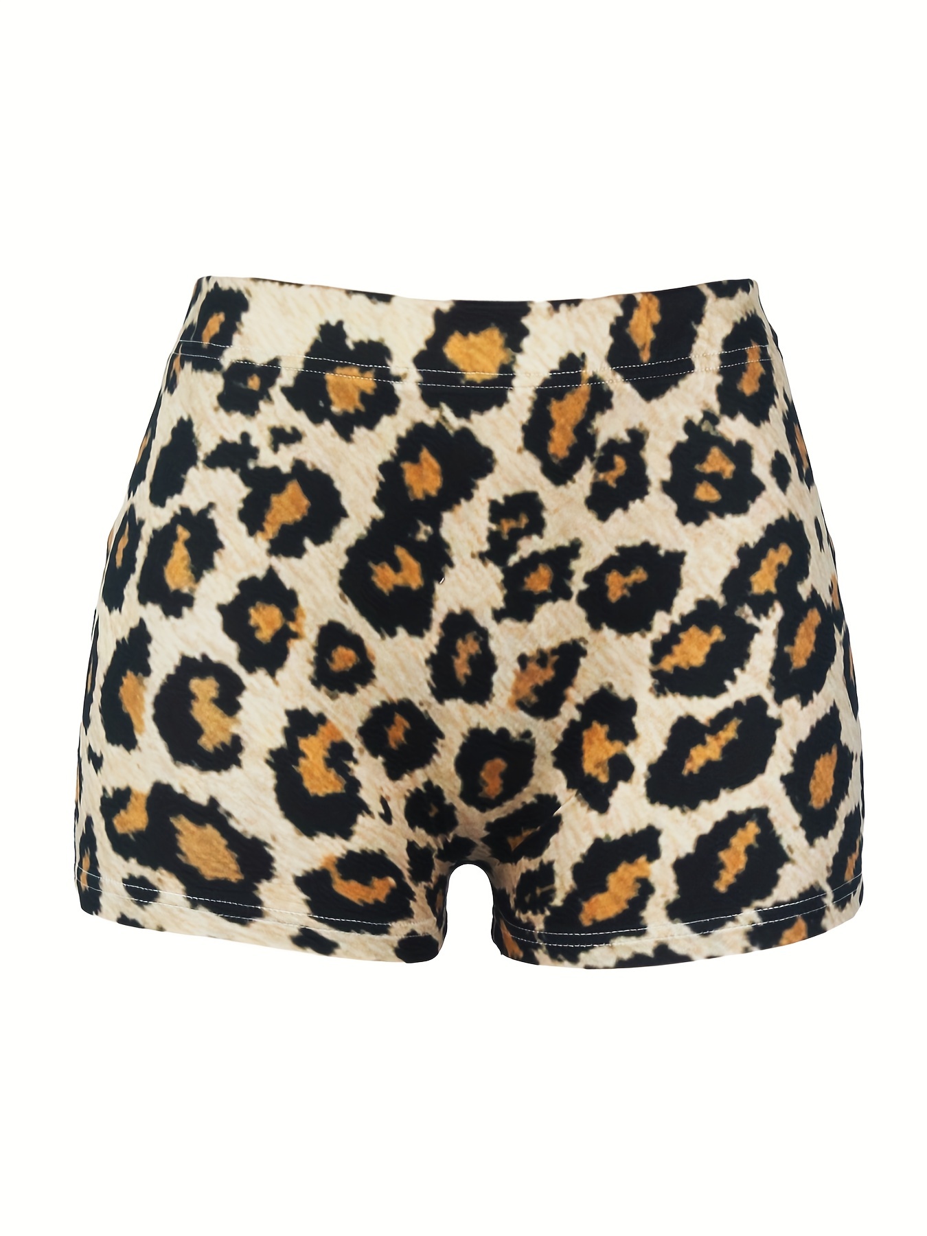 CRAZY Print Skinny Shorts for Women