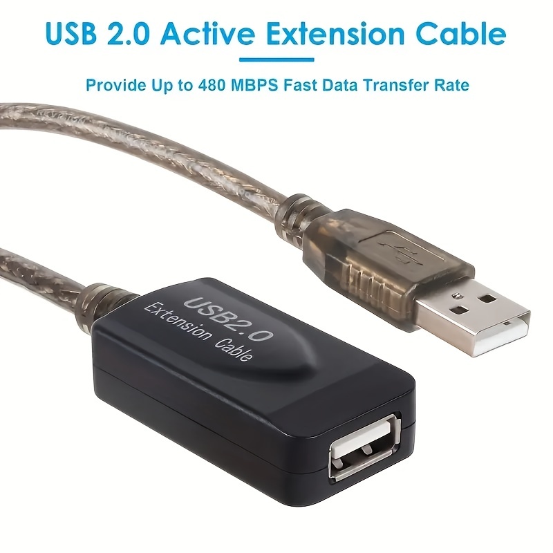 Usb Cable: Long Range Extension High Speed Power Efficiency - Temu