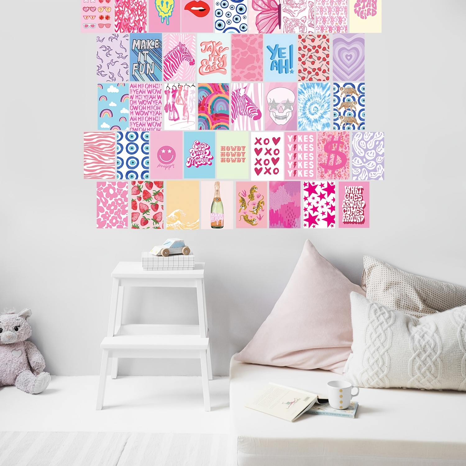 Trendy Preppy Aesthetic Wall Collage Kit Teen Girls - Temu Netherlands