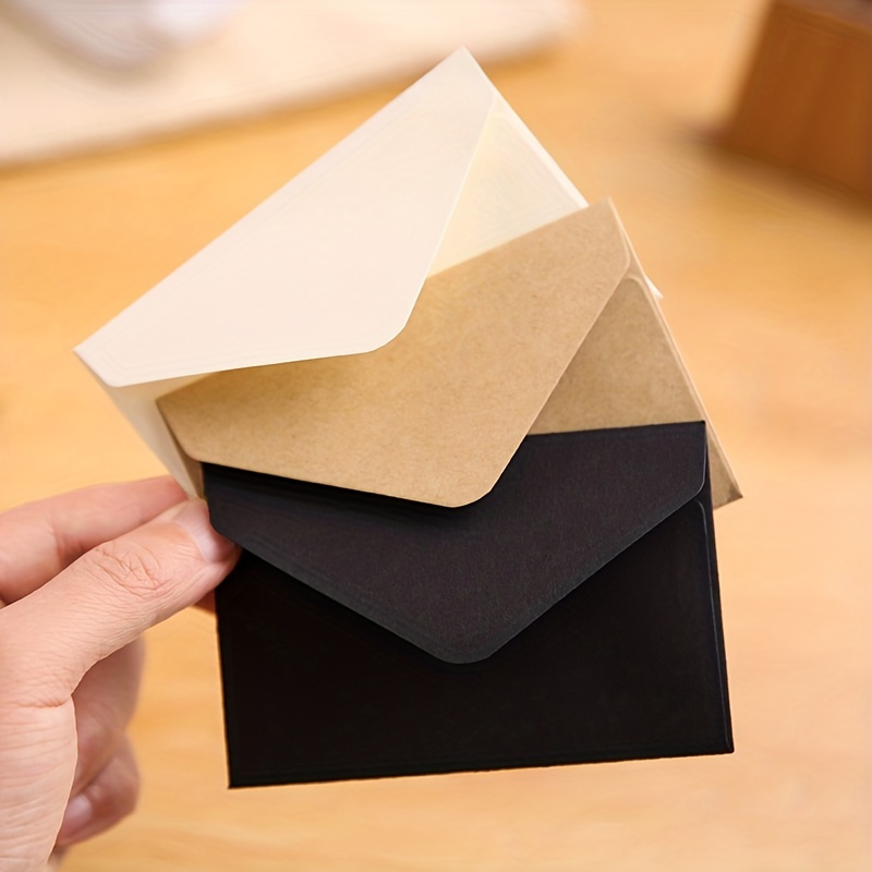 Kraft Paper Mini Enveloppe Vintage Art Simple Lettre D'Amour Écrite À La  Main Lettre Avancée - Temu Belgium