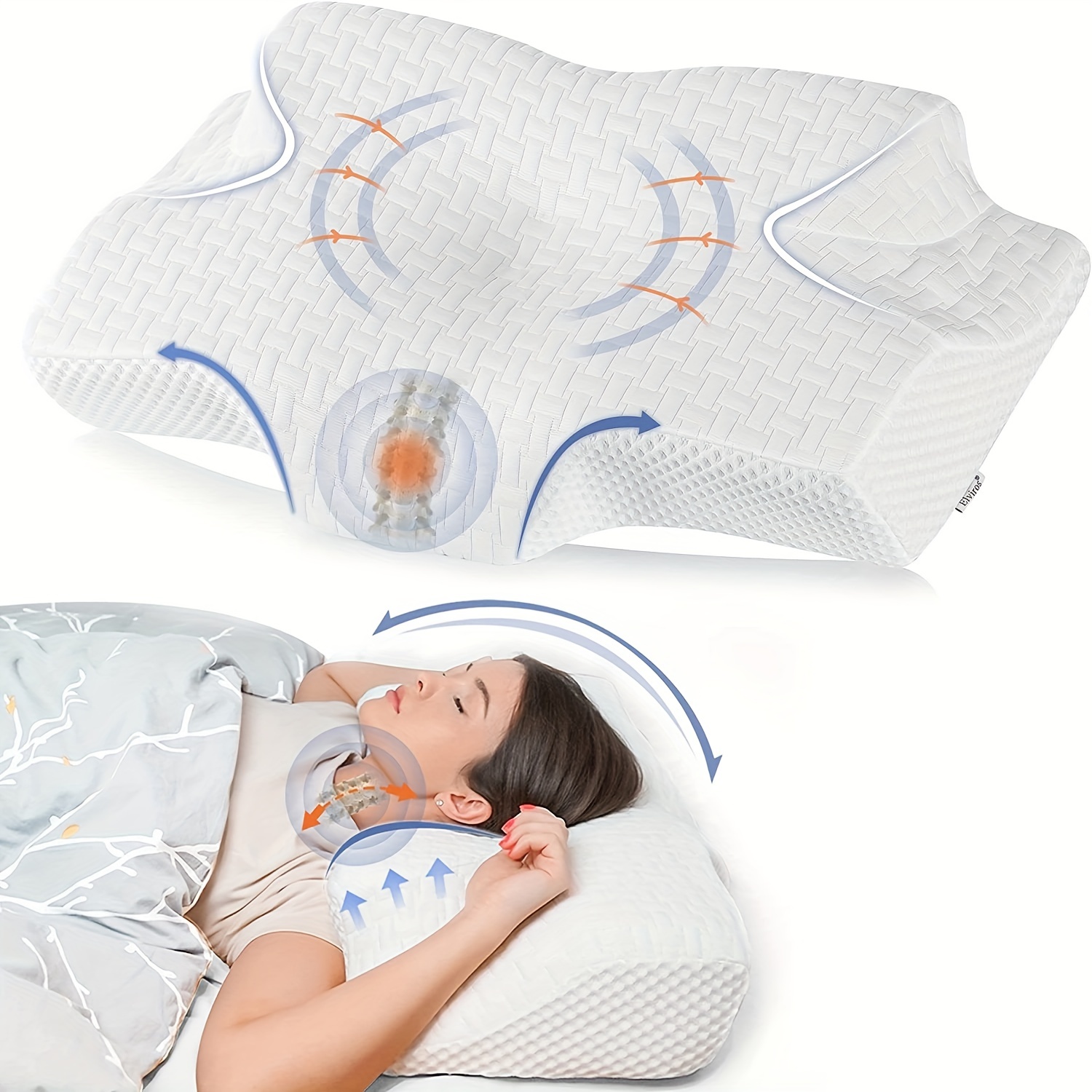 1 oreiller cervical pour le cou oreillers en mousse à - Temu Canada