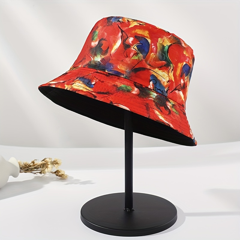 gakkin LOTUS BUDS PATTERN BUCKET HAT - ファッション
