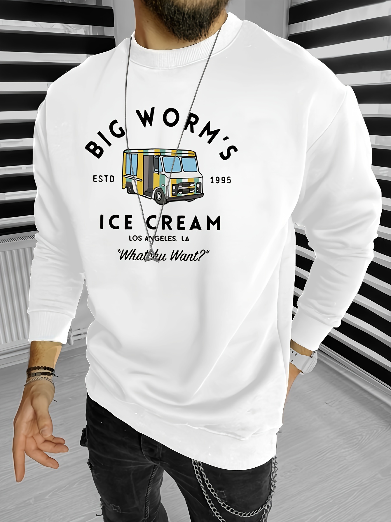 Cream sweatshirt on sale