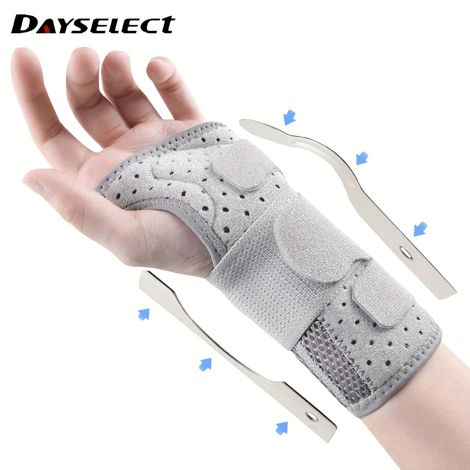 

1pc Adjustable Breathable Wristband: Support Injury Ligament Fracture Arm Protection