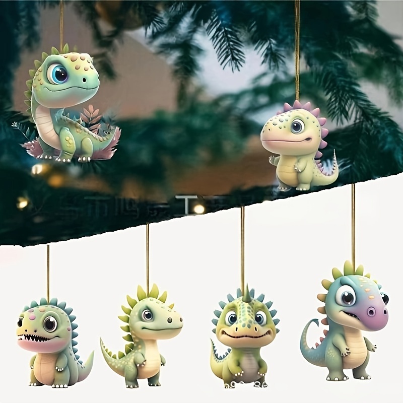 1 Stück Dinosaurier Ornamente Für Den Weihnachtsbaum - Temu Germany