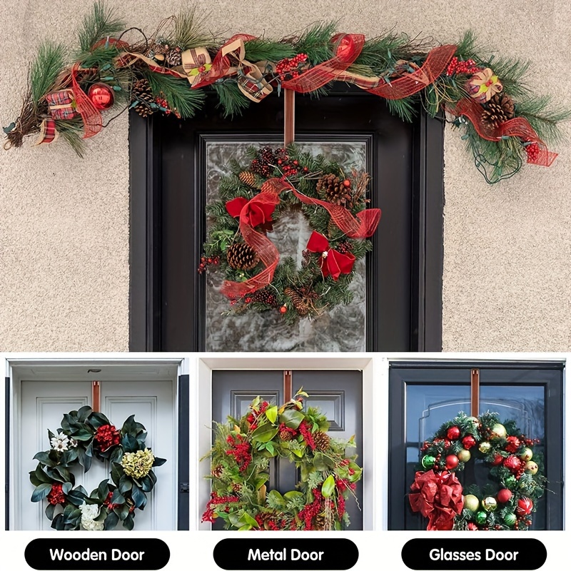 Heavy Duty Wreath Hanger For Front Door Large Wreath - Temu