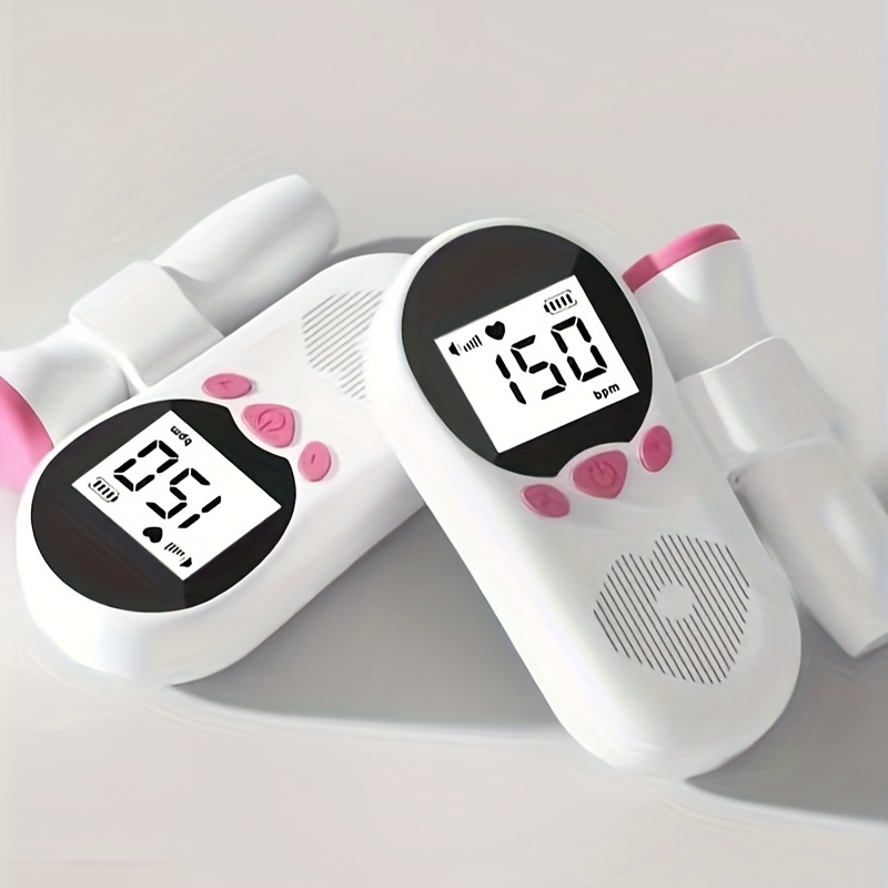 Home Heartbeat Monitor Pregnancy Case Portable Doppler Fetal - Temu