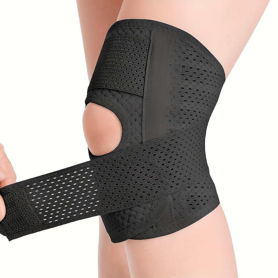  Vive Hinged Knee Brace - Relieves ACL, MCL, Meniscus Tear -  Lightweight, Comfortable, Breathable Open Patella Wrap with Side  Stabilizers - for Women & Men - Adjustable Strap for Tendonitis : Health &  Household