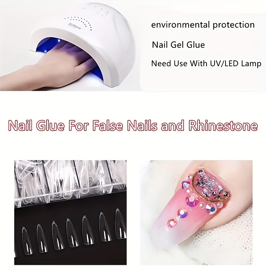 MYYNTI Nail Glue Quick Drying Adhesive Beauty Nail False Nail Tips